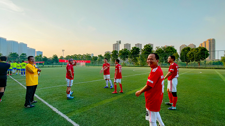 球赛尽展风范 增添企业活力_bevictor伟德官网 -神经药物生产基地